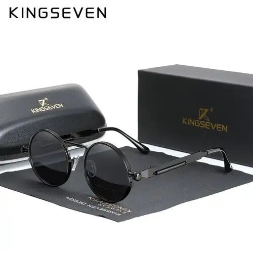 KINGSEVEN 7579 Naočare za sunce, Crne