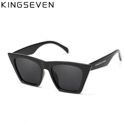 KINGSEVEN s10 ženske naočare za sunce, crne