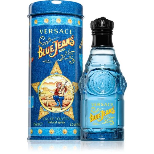 Versace muška toaletna voda blue jeans men 75 ml